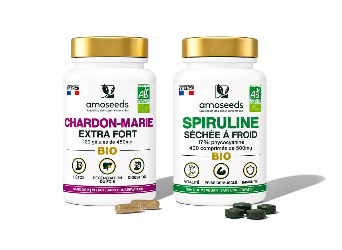 Box Minceur — Chardon-Marie et Spiruline bio